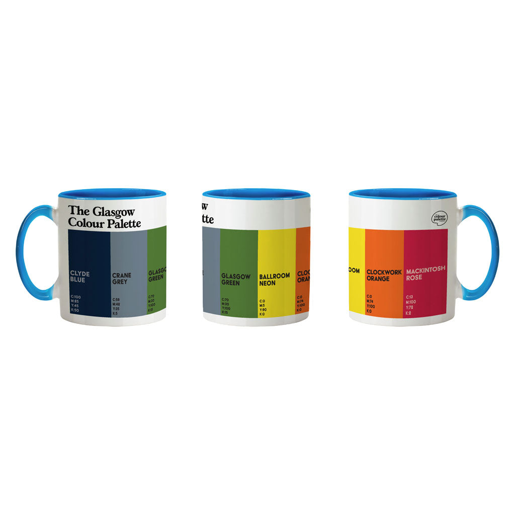 The Glasgow Colour Palette Porcelain Mug