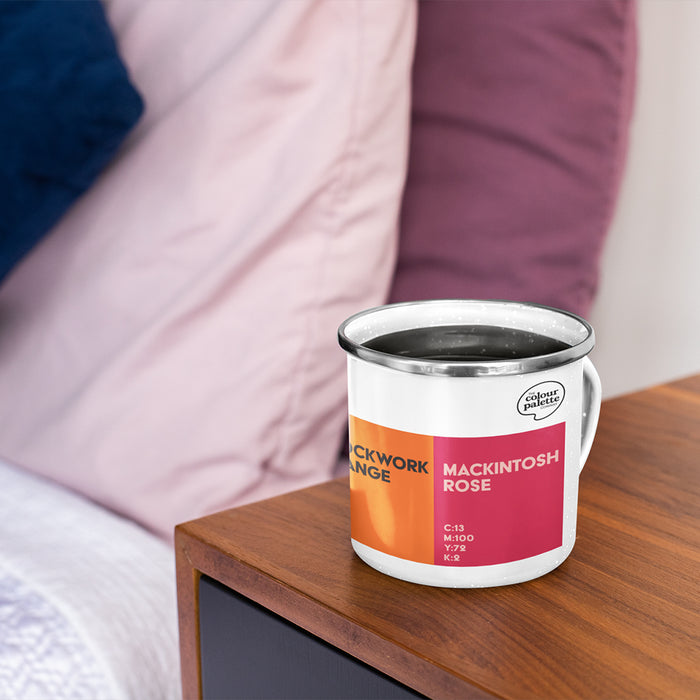The Glasgow Colour Palette Enamel Mug