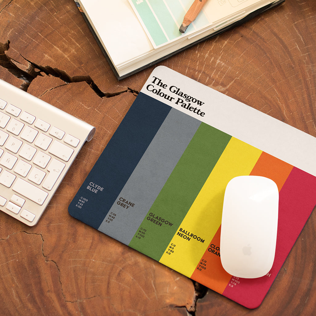 The Glasgow Colour Palette Mouse Mat