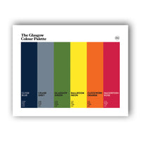 Glasgow Art Print: Unframed