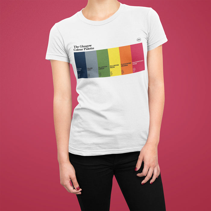 The Glasgow Colour Palette T-Shirt