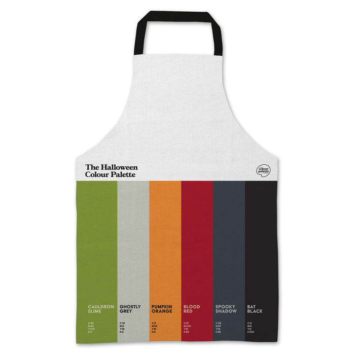 The Halloween Colour Palette Apron