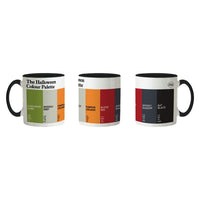 The Halloween Colour Palette Porcelain Mug