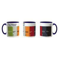 The Halloween Colour Palette Porcelain Mug
