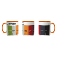 The Halloween Colour Palette Porcelain Mug