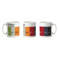The Halloween Colour Palette Porcelain Mug