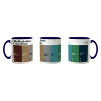 The Herefordshire Colour Palette Porcelain Mug