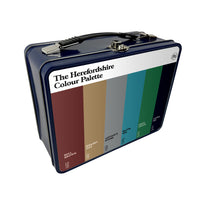 The Herefordshire Colour Palette Metal Lunch Box