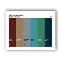 Herefordshire Art Print: Unframed