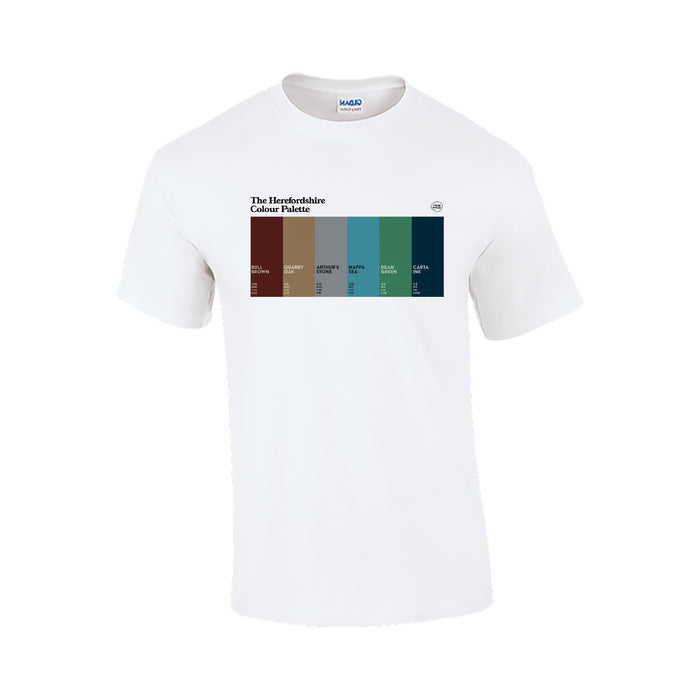 The Herefordshire Colour Palette T-Shirt