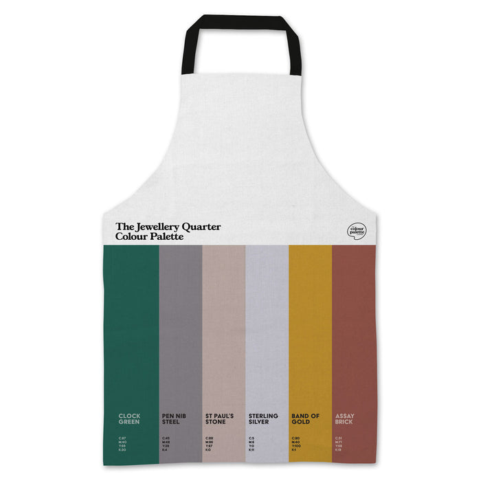 The Jewellery Quarter Colour Palette Apron