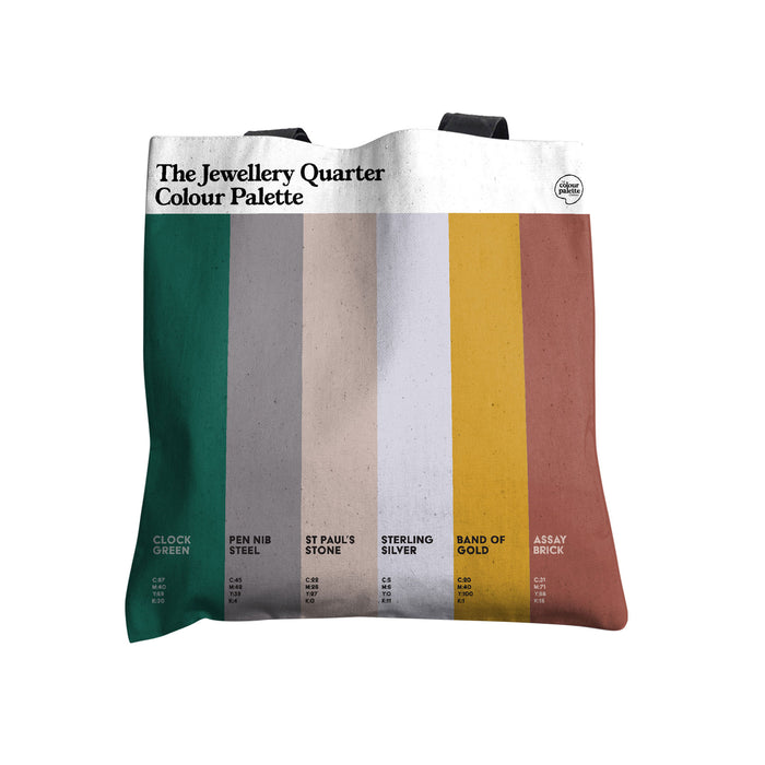The Jewellery Quarter Colour Palette Tote Bag