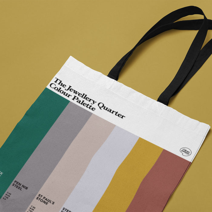 The Jewellery Quarter Colour Palette Tote Bag