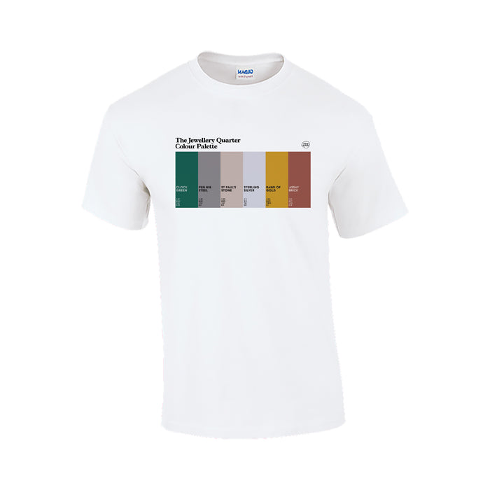 The Jewellery Quarter Colour Palette T-Shirt
