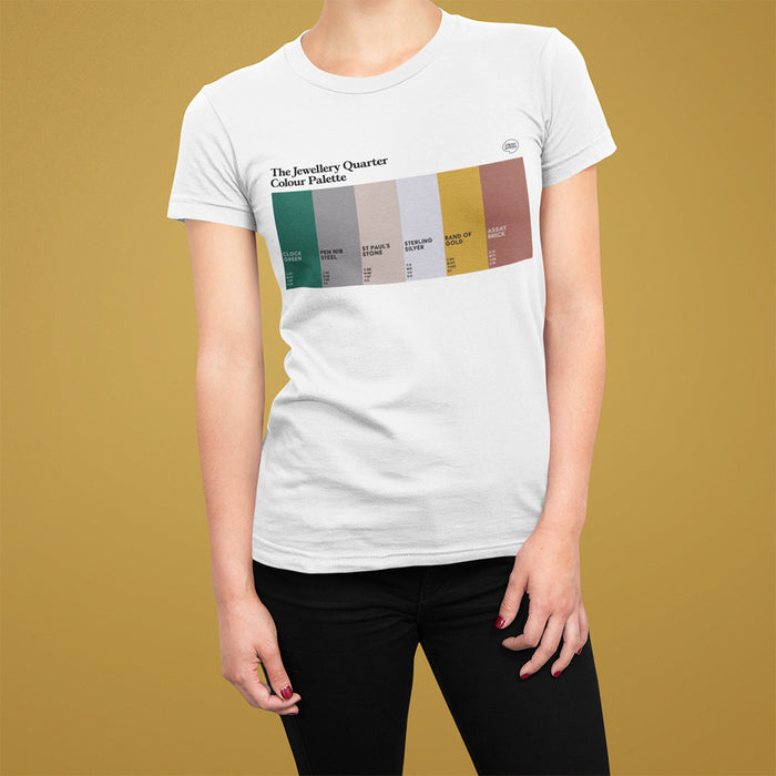 The Jewellery Quarter Colour Palette T-Shirt