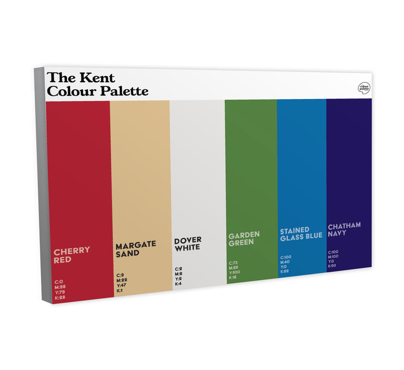 The Kent Colour Palette Canvas – The Colour Palette Company