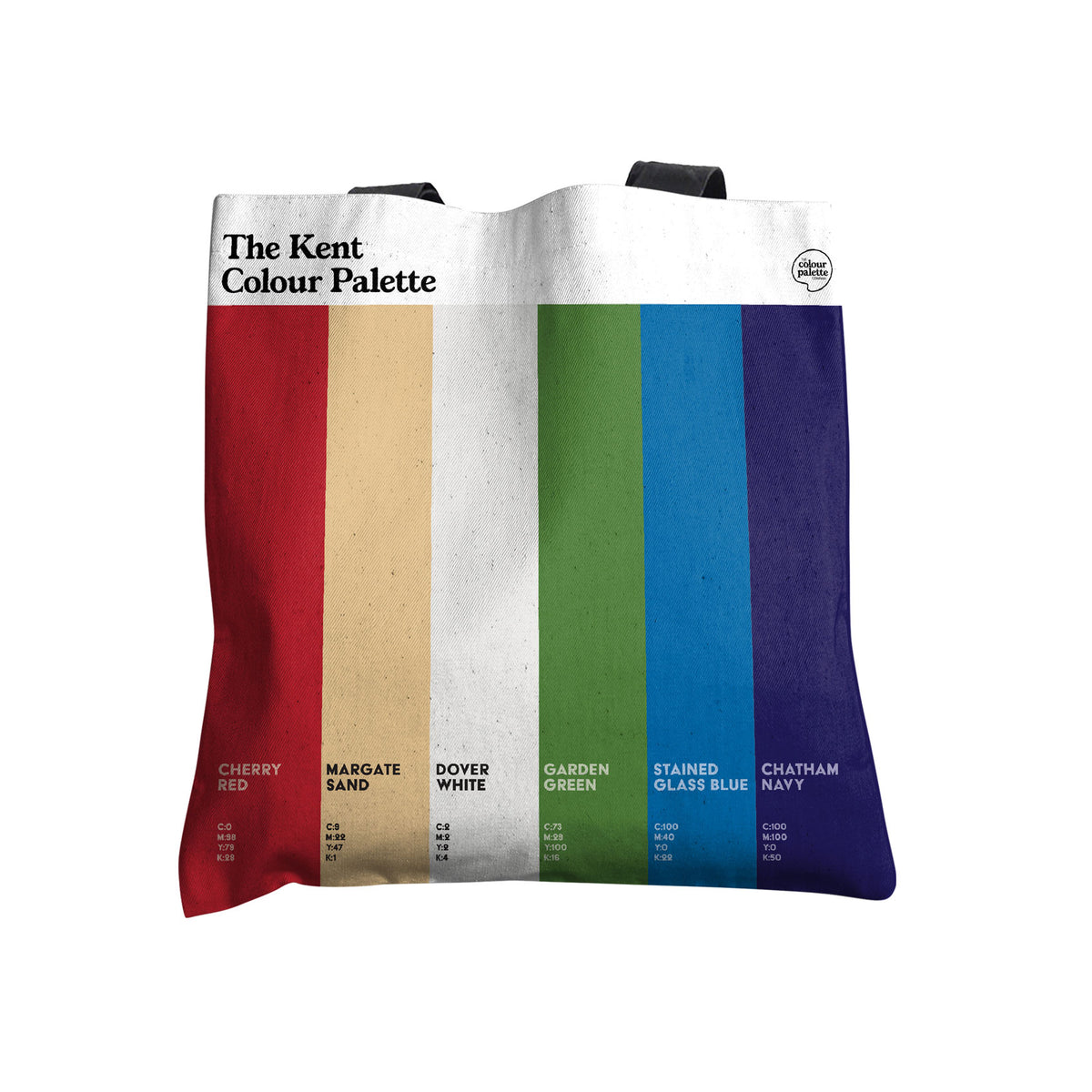 The Kent Colour Palette Tote Bag