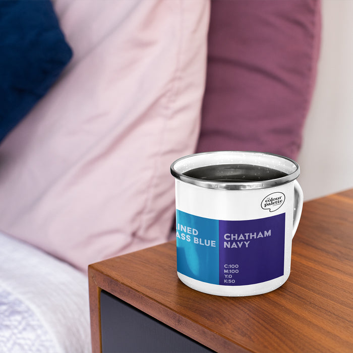 The Kent Colour Palette Enamel Mug