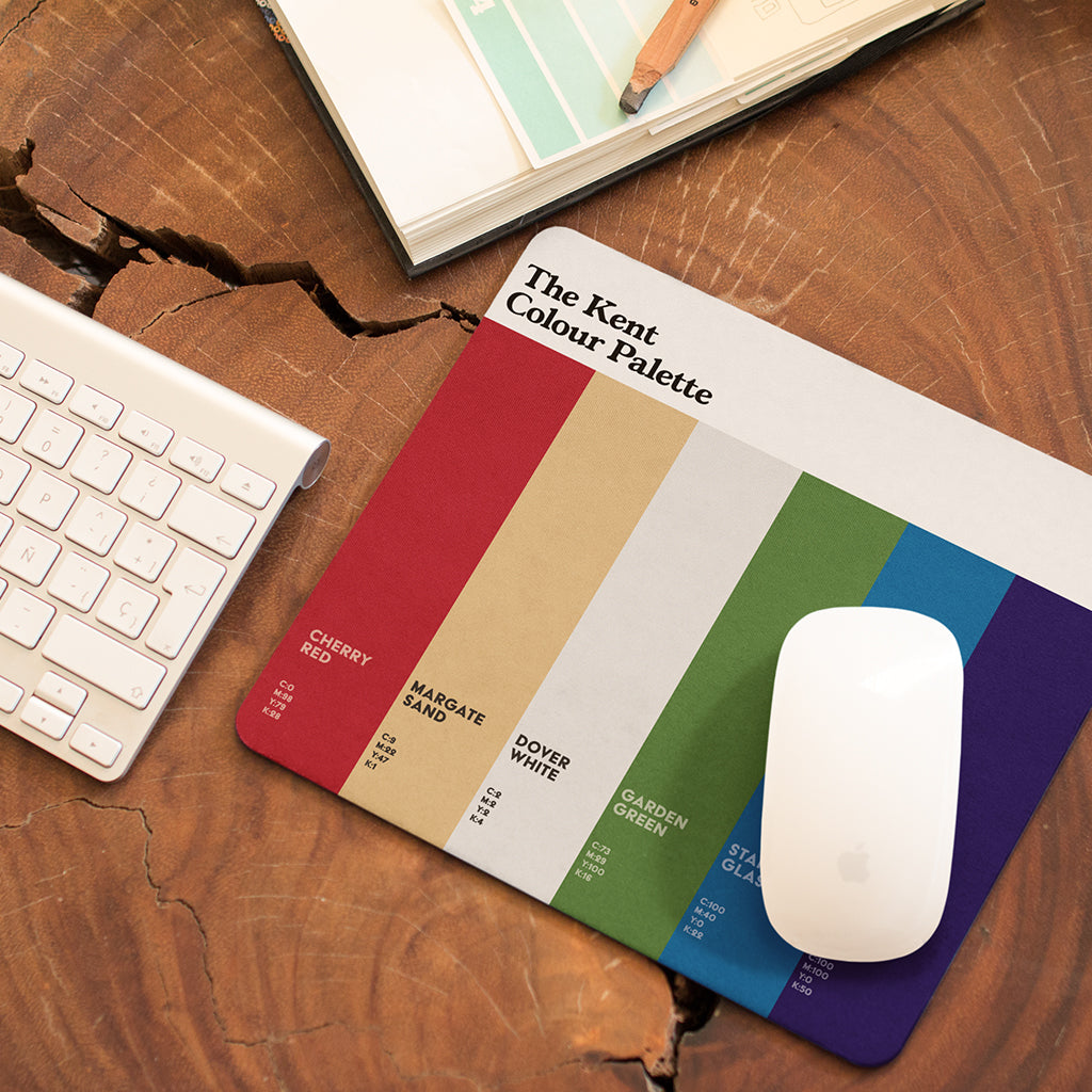 The Kent Colour Palette Mouse Mat