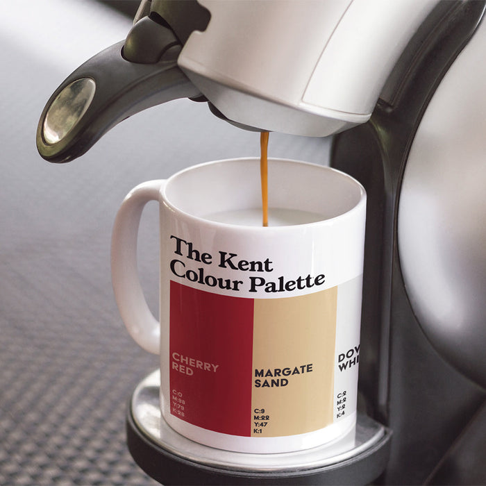 The Kent Colour Palette Porcelain Mug