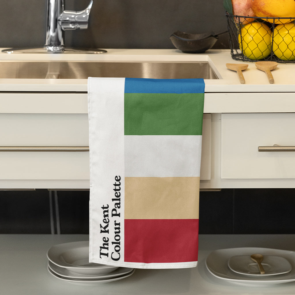 The Kent Colour Palette Tea Towel