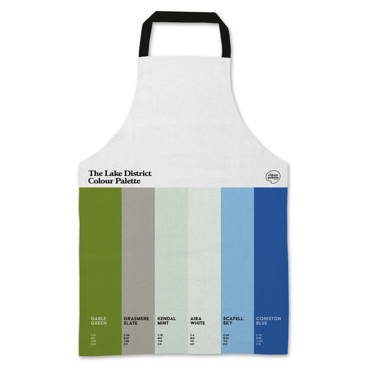 The Lake District Colour Palette Apron