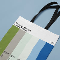 The Lake District Colour Palette Tote Bag