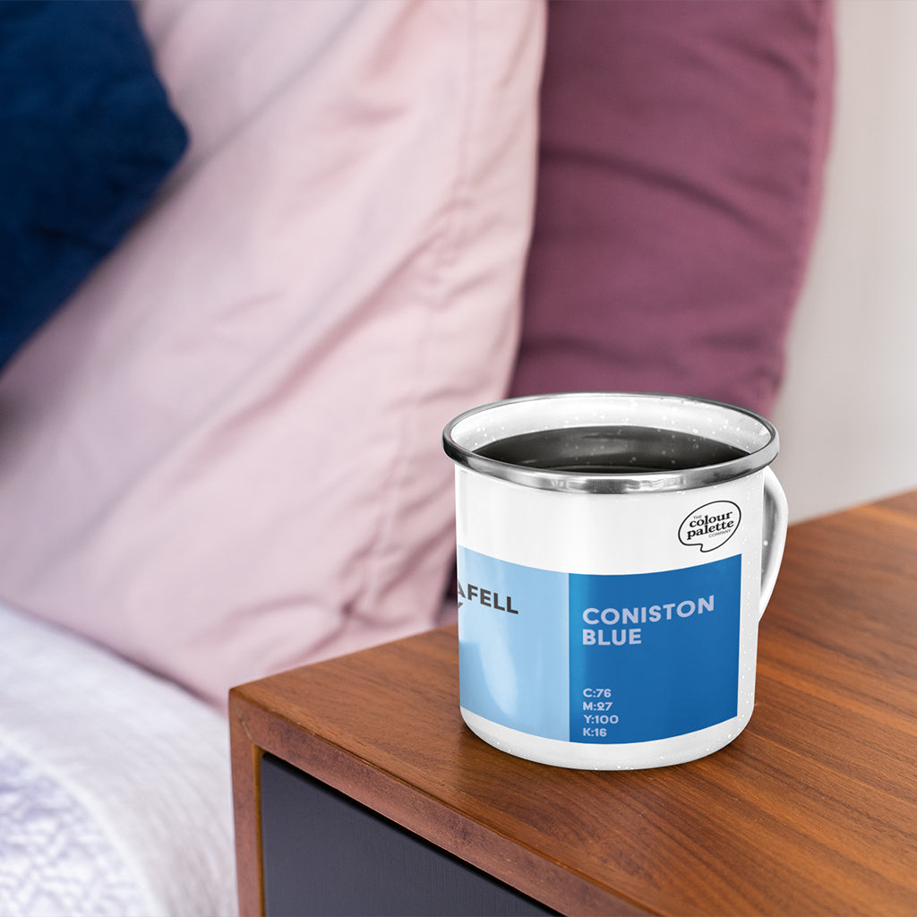 Lake District Enamel Mug