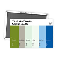The Lake District Colour Palette Fridge Magnet