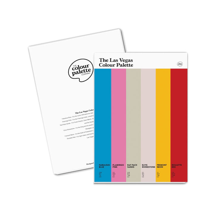 The Las Vegas Colour Palette A5 Notepad