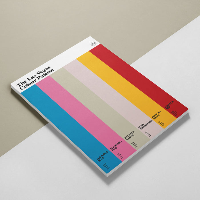 The Las Vegas Colour Palette A5 Notepad