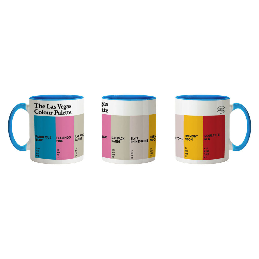 The Las Vegas Colour Palette Porcelain Mug