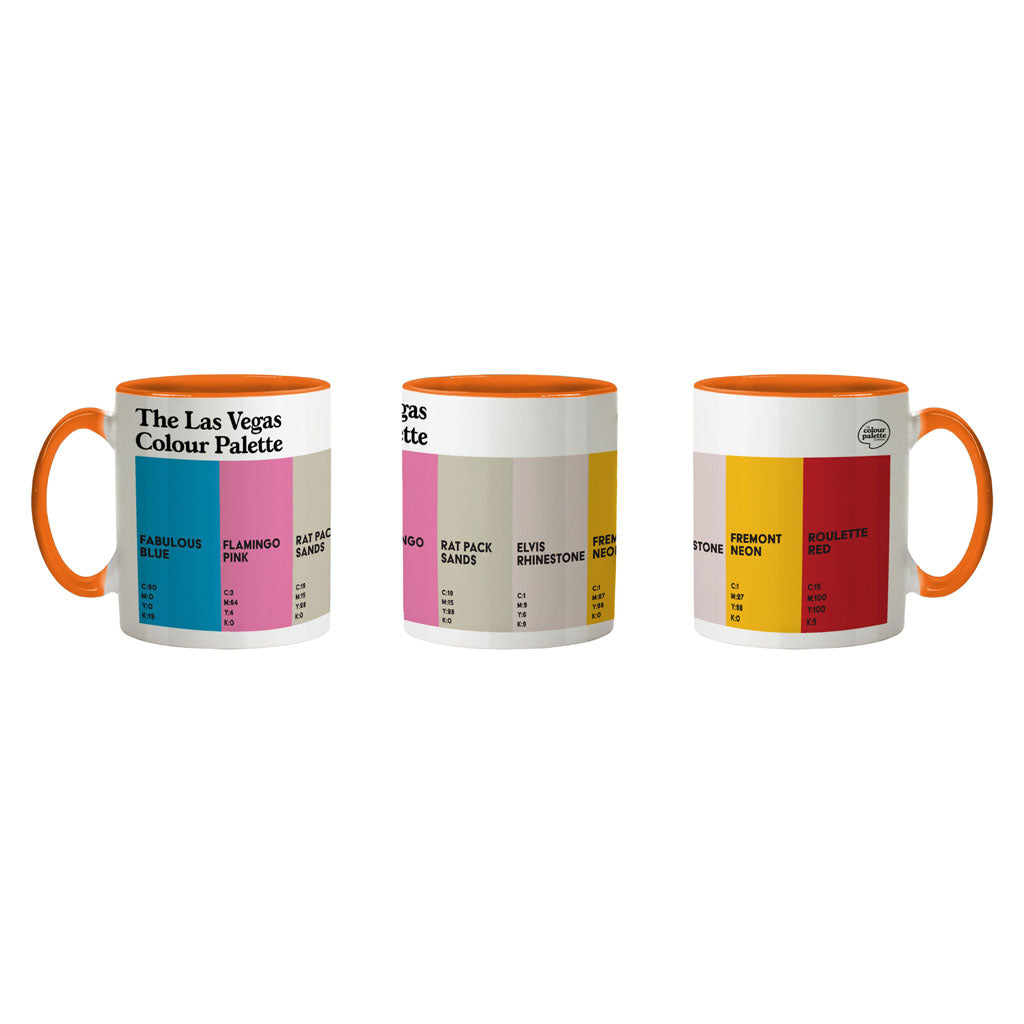 The Las Vegas Colour Palette Porcelain Mug