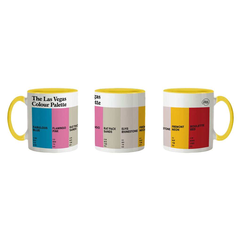 The Las Vegas Colour Palette Porcelain Mug