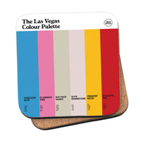 The Las Vegas Colour Palette Coaster
