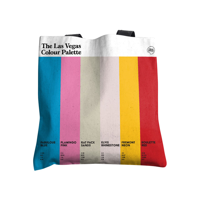 The Las Vegas Colour Palette Tote Bag
