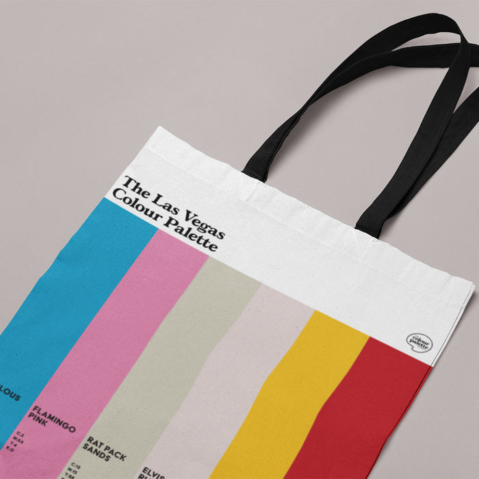 The Las Vegas Colour Palette Tote Bag