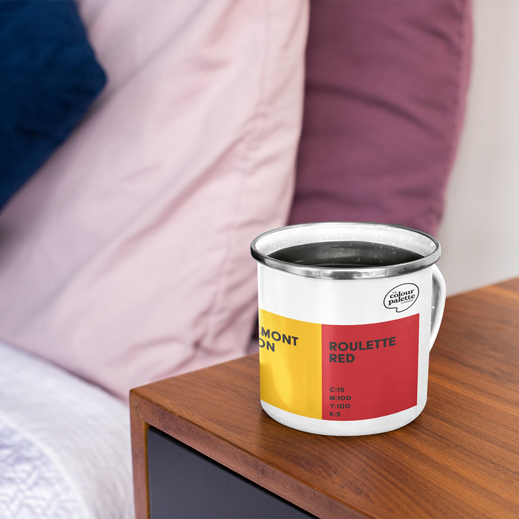 The Las Vegas Colour Palette Enamel Mug