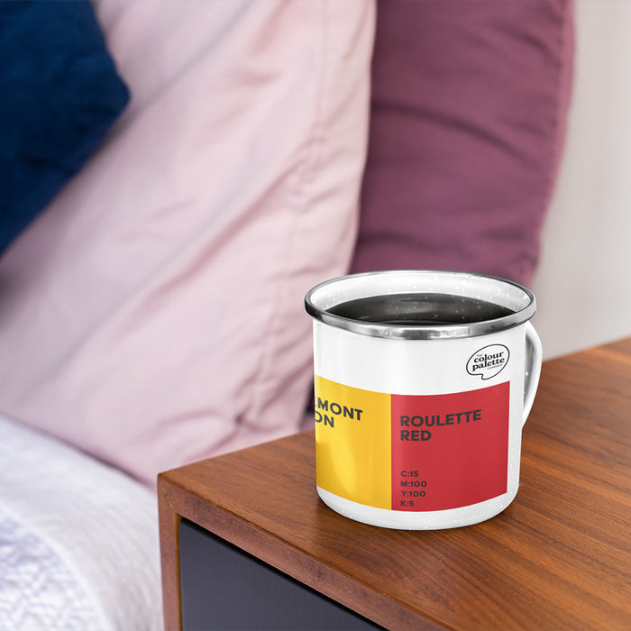 The Las Vegas Colour Palette Enamel Mug