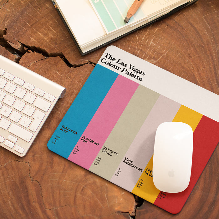 The Las Vegas Colour Palette Mouse Mat