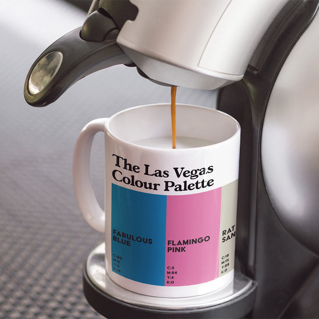 The Las Vegas Colour Palette Porcelain Mug