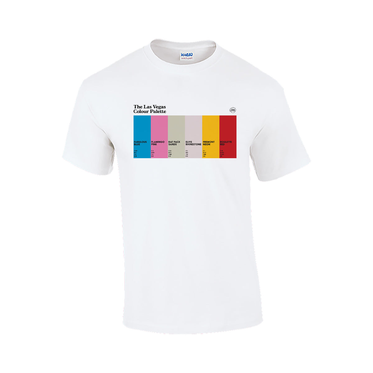 The Las Vegas Colour Palette T-Shirt
