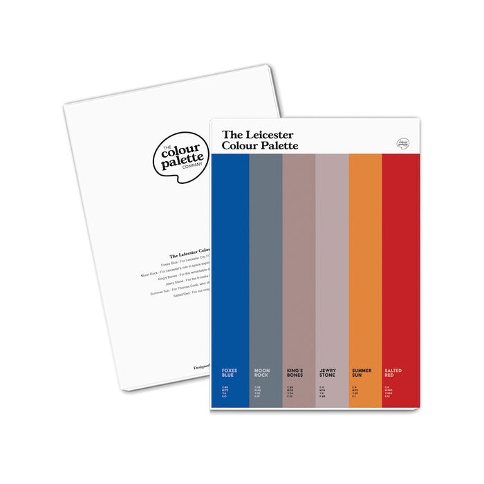 The Leicester Colour Palette A5 Notepad