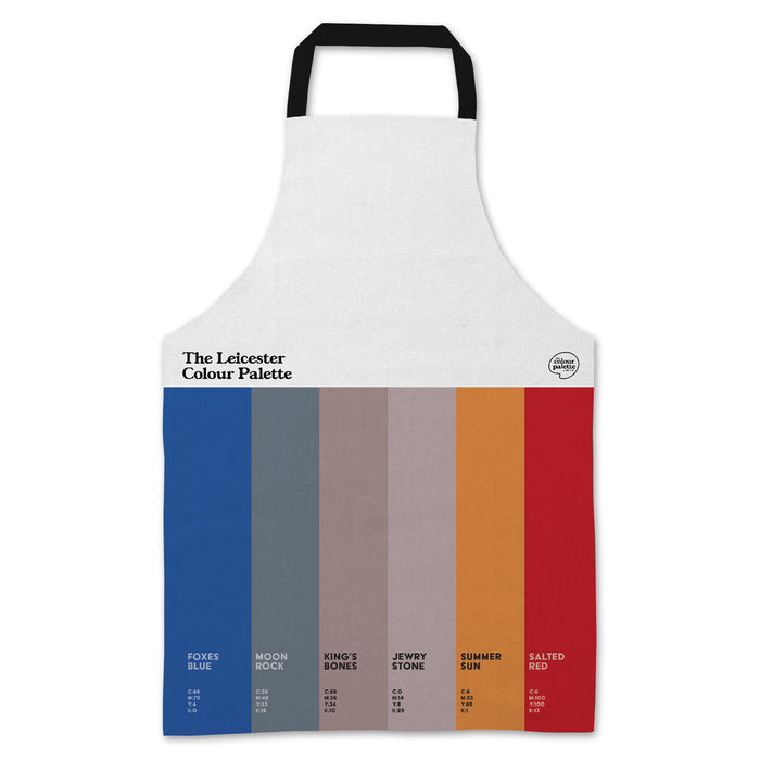 The Leicester Colour Palette Apron