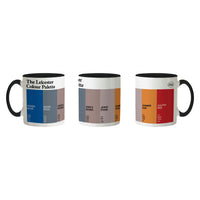 The Leicester Colour Palette Porcelain Mug