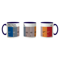 The Leicester Colour Palette Porcelain Mug