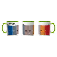 The Leicester Colour Palette Porcelain Mug