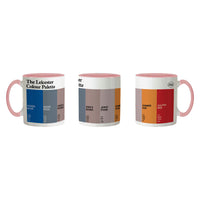 The Leicester Colour Palette Porcelain Mug
