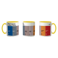 The Leicester Colour Palette Porcelain Mug