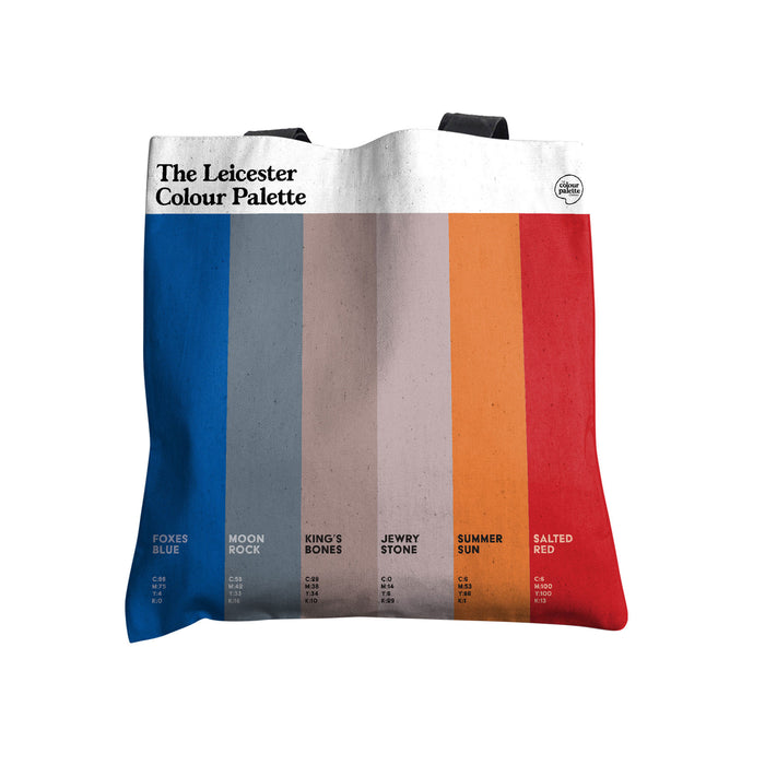 The Leicester Colour Palette Tote Bag